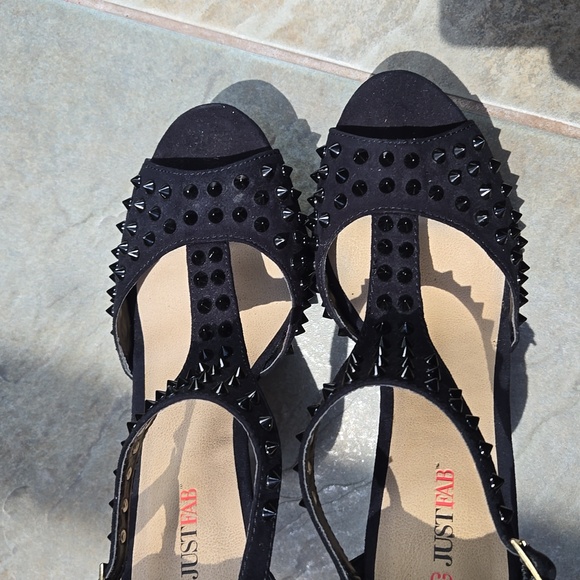 Size 10 NWOT black high heels - Picture 5 of 6